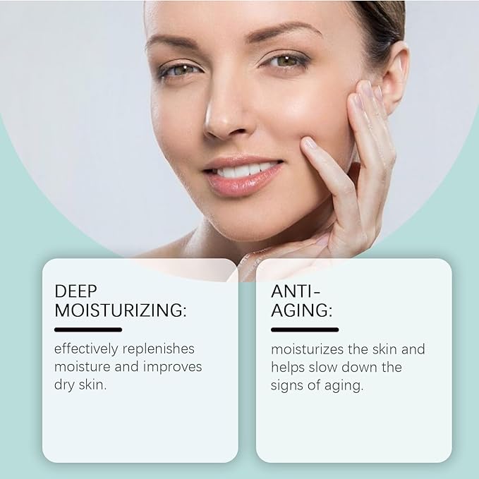 Anti-Aging Face Moisturizer - Advanced Repair Daily Facial Moisturizing Cream for Fine Lines & Wrinkles, Hydrating and Moisturizing, Night Cream for Sensitive Skin 1.75 Fl Oz