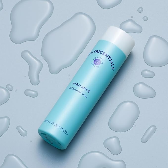 NuSkin Nutricentials in Balance pH Balance Toner | Toner with Bioadaptive Botanicals | Reduces Pores & Restores pH | Perfect After Removing Makeup to Help Your Skincare Routine | 150ml | 2 Pack