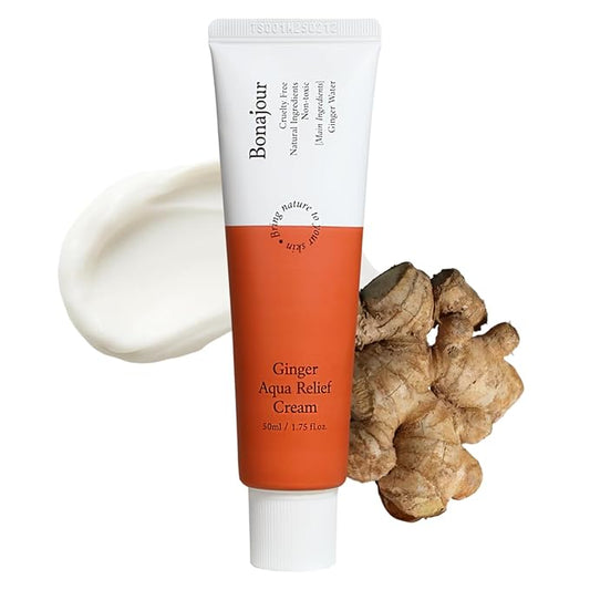 [BONAJOUR] Ginger Aqua Relief Cream, Gentle Exfoliation and Soothing