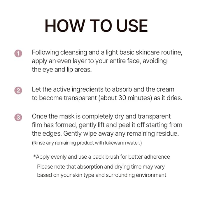 mixsoon Collagen Glass Skin Mask Peel off Facial Packs 2.71 Fl. Oz. / 80ml Collagen Wrapping Hydrating, Glow, Moisturizer For Korean Glass Skin Care