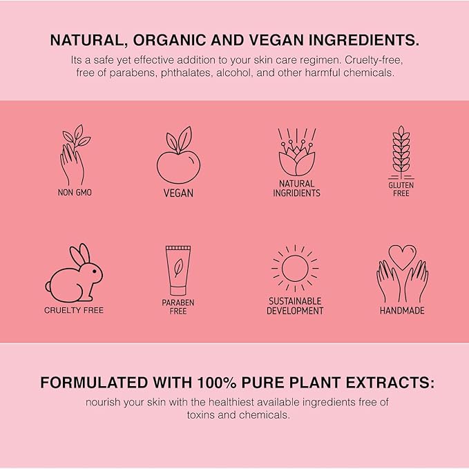 Rose Water Spray for Face & Body Refreshment with Moisturizing Hyaluronic Acid and Hibiscus water | Instant Hydration, Cooling, Calming & Conditioning (8 FL OZ)