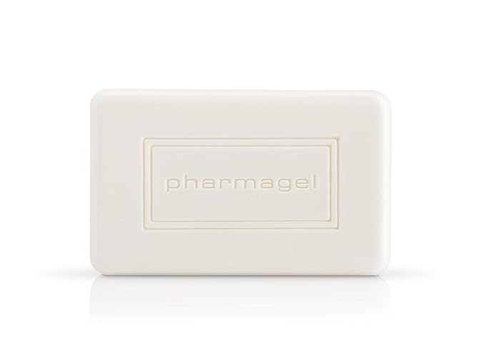Pharmagel Fleur-5 Plus Antioxidant Gentle Cleansing Bar | Natural Daily Bath and Face Wash Soap | Deep Cleaning Soap for Sensitive Skin - 5.3 oz