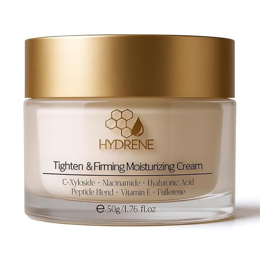 Night Cream for Women – Firming & Tightening Face Moisturizer with Niacinamide, Peptides, Hyaluronic Acid & Vitamin E – Hydrating Skincare for Dry, Mature Skin, 1.76 fl.oz