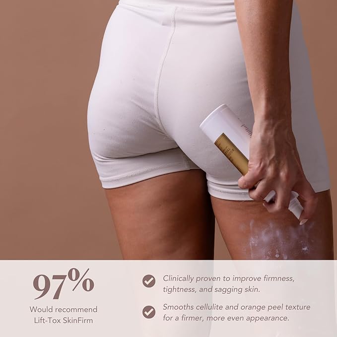 Nakery Lift-Tox SkinFirm Spray, Skin Tightening Cream for Body, Firming Body Lotion Instantly Lifts Saggy Areas & Smooths Cellulite, Crepey Skin Repair, Clinically Proven Body Lifting Treatment