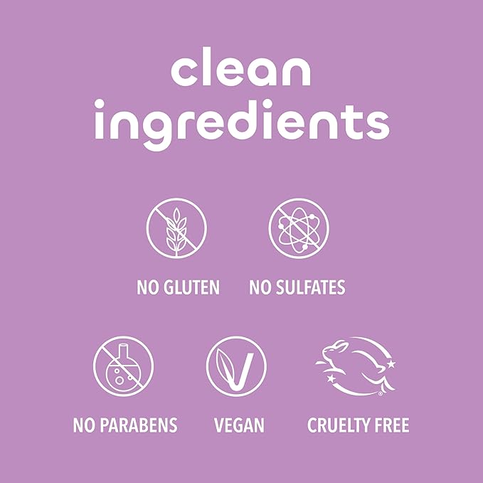 Seaweed Bath Co. Hydrate Body Wash - Lavender - Hydrating Foaming Cleanser with Soothing Natural Ingredients - Vegan, Paraben and Sulfate Free Shower Gel for Men and Women - 12 oz