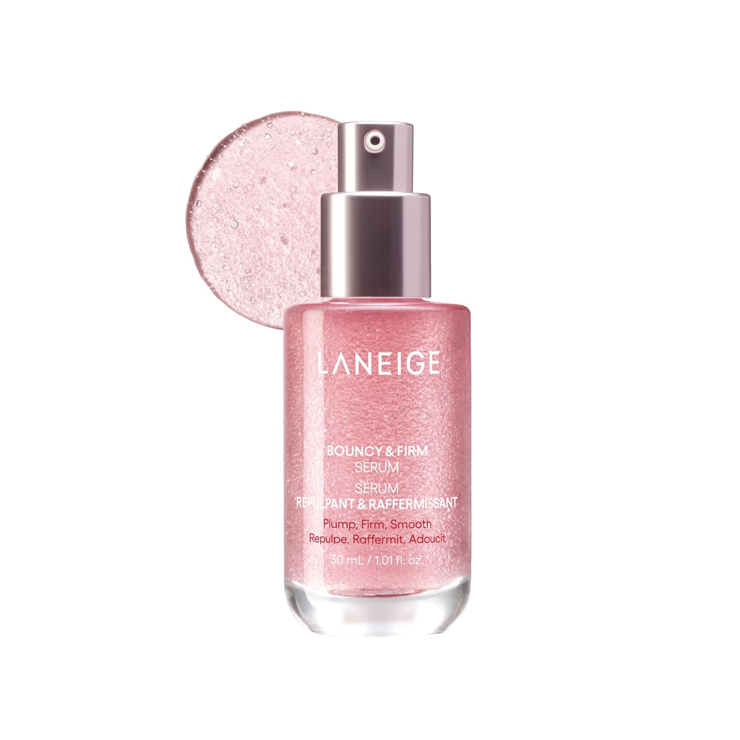 Bouncy & Firm Serum: Korean Slow Aging Collagen Serum with Peptides for Plumping, Firming, & Hydrating