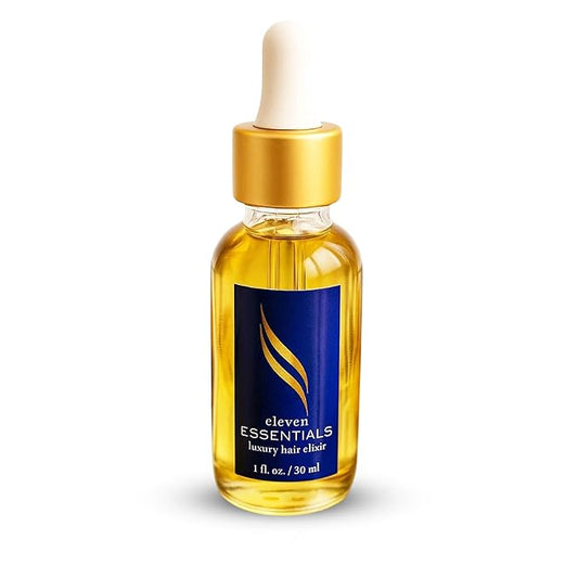 Luxury Hair Elixir 1oz / 30ml | Hair Treatment for Growth, Shine & Repair | Argan Oil, Castor Oil, Scalp Care, Anti-Frizz & Clean Formula