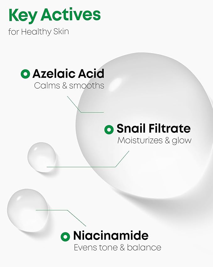 Azelaic Acid Toner – Korean Mild Exfoliating Skin Prep for Acne-Prone Skin – Salicylic Acid for Pores – Calming, Refreshing, Purifying, 5.07 fl.oz.