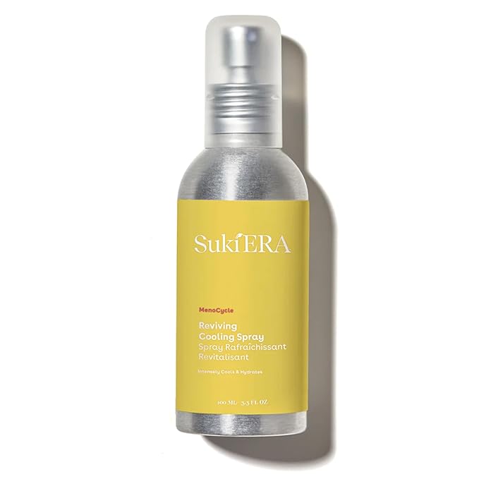 Suki Era Reviving Cooling Spray, Helps Relieve Hot Flashes, Calms, Cools, Hydrates, And Refreshes Skin During Perimenopause and Menopause, 4 Fl Oz