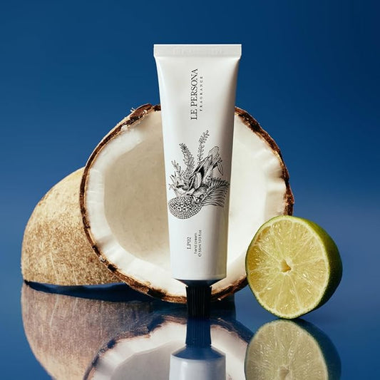 Scented Hand Cream For Women By Perfumers - Anti Wrinkle, Brightening, Non-Greasy Moisturizer - Luxury Korean Hand Cream For Gift 1.9oz/55ml (1.93 fl oz, LP02 Peacock Feather)