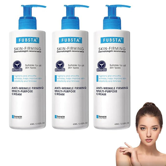 Ultra Firming & Revitalizing Cream, Advanced Body Cream, Tightening Lotion for Renew Skin firmness and Deep Hydration Barrier (3 Bottle)