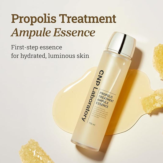 CNP Honey Glow Booster Toner (5.07 fl. oz) - Hydrating Honey Ceramide Toner with Propolis Extract & Hyaluronic Acid, Soothing, Nourishing, for Glass Skin, Gifts for Women, Korean Skin Care