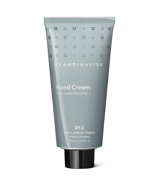 Skandinavisk ØY ‘Island’ Hand Cream, Scent Notes: Crabapple and Dog Rose, Water Mosses and Green Leaves. Vegan Forumla, 2.54 fl. oz.