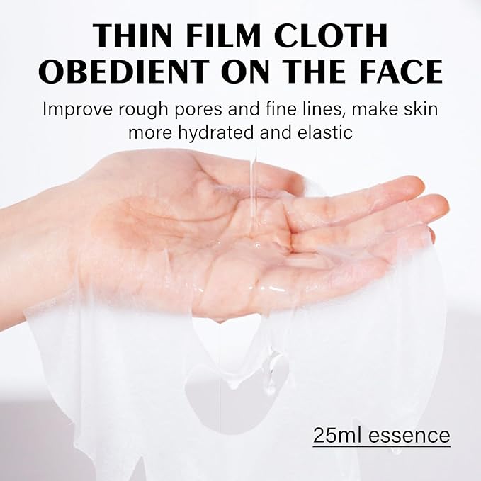 Face Masks Skincare Set for Girl,Moisturizing Collagen Facial Masks for Women Home Spa,Hyaluronic Acid Face Mask for All Skin Types,Day Night Facial Mask Hydrating,Deep Cleaning,Oil Contral(12Pack)