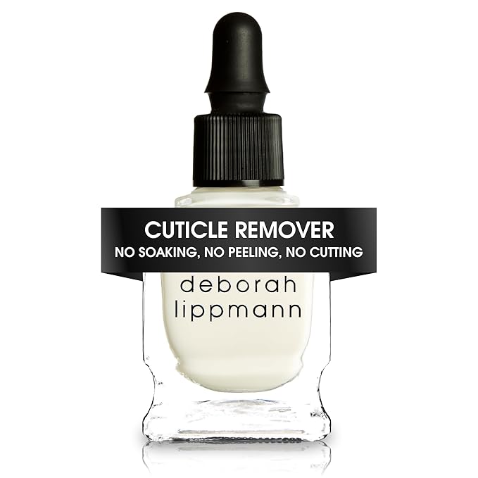 Deborah Lippmann Cuticle Remover Cuticle Softener for Nail Care No Soaking, No Peeling, No Nipping 0.5 Fl Oz