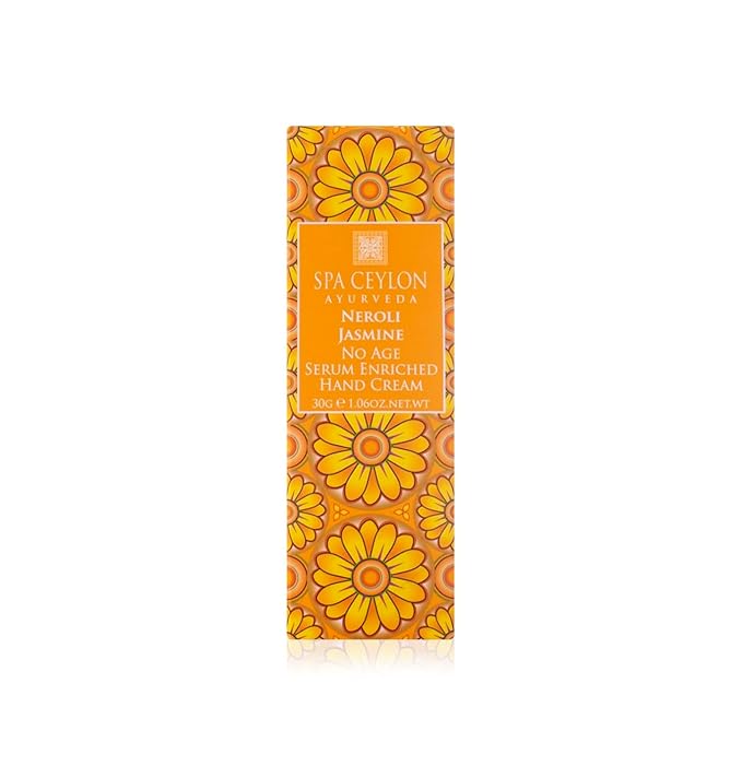 SPA CEYLON Neroli Jasmine No Age Serum Enriched Hand Cream | Daily Hand Care | Moisturizing | Skin Rejuvenation | Aromatic