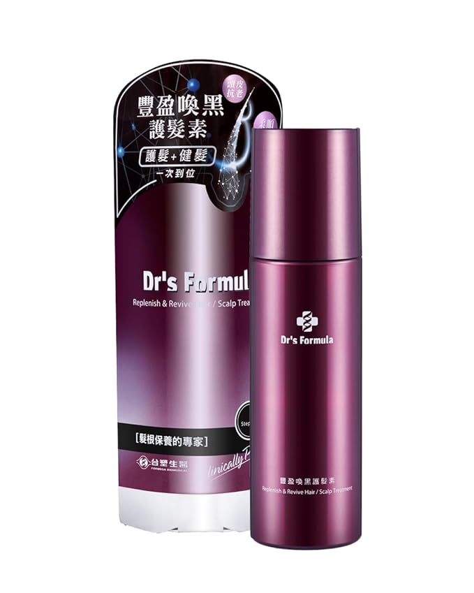 Dr's Formula Age-Defying Hair Conditioner, Delays & Reduces Signs of Aging Gray Hair, Anti-Dandruff Scalp Treatment, Nourishes & Volumizes for Fuller Hair, Daily Use, 8.45 fl oz