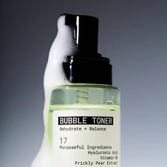 JUNO & Co. Bubble Toner for Face Rehydrating and Balancing Facial Toner 85ml/2.87 Fl Oz