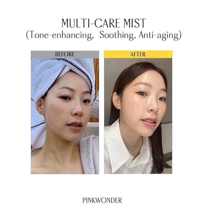 PINKWONDER Neroli Mist 2.36oz (70ml), Hydrating Facial Spray with Neroli & Jojoba Oil, Glowing and Radiant Skin, Antioxidant, Korean Skincare