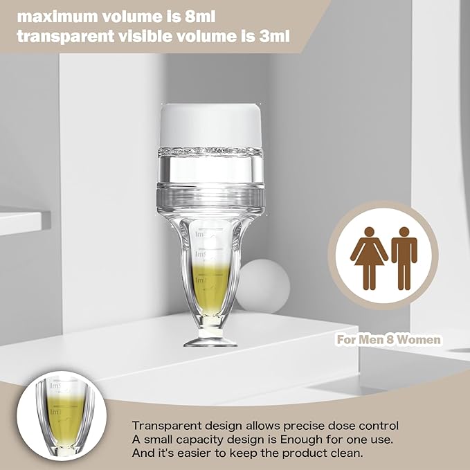 Scalp and Hair Growth Massager Comb with Applicator Bottle for Essential Oils, Serums, and Follicle Care Treatment (Black)