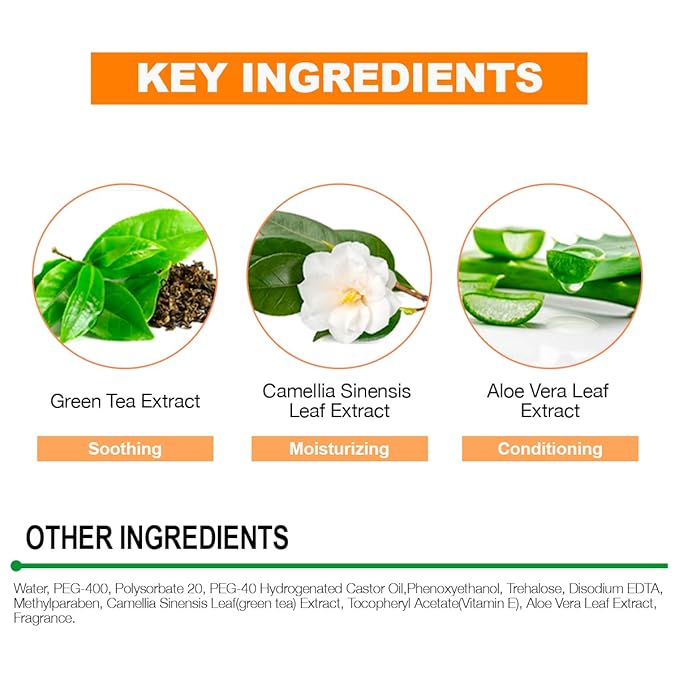 Epielle New Makeup Remover Cleansing Wipes Tissue - Cucumber 30 Count 6 Pack | Gentle for all Skin Types | Daily Facial Cleansing Towelettes | Removes Dirt, Oil, Makeup (Green Tea)