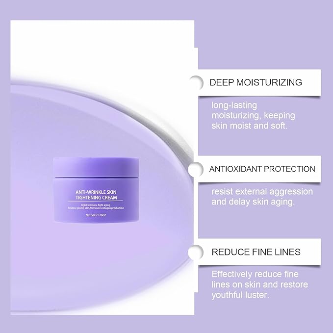Night Renewal Toning Body Firming Cream,Smoothing &Tightening Treatment cream while you sleep, Help Reduce Fine Lines & Wrinkles, For All Skin Types (2)