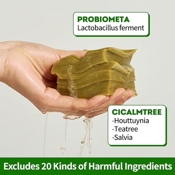 EUNYUL Lab Calming Solution CICA Toner Pad [6.43 fl. Oz. / 190ml] 60 Pads Face Toner Pads, Korean Skincare with Vegan Certificated Cotton Pad