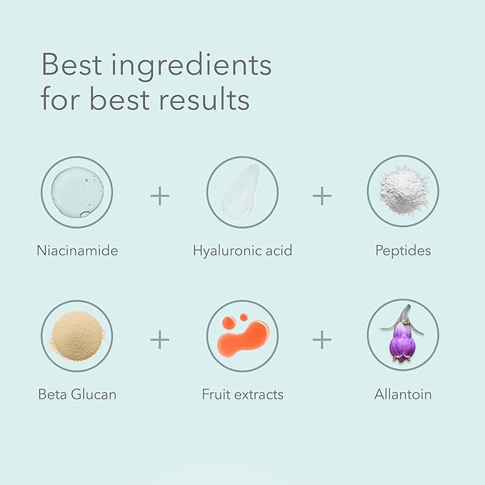 Revitalizing Day Cream, Peptide Rich Face Moisturizer, Safe for Sensitive Skin & Dry Skin, 1.7 Ounce Airless Bottle