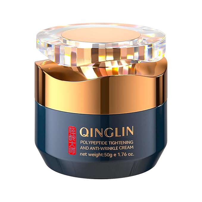 QINGLIN Polypeptide Tightening Anti-Wrinkle Cream, Firming and Smoothing Face Moisturizer， Lift & Hydrate Full Face for Youthful Skin