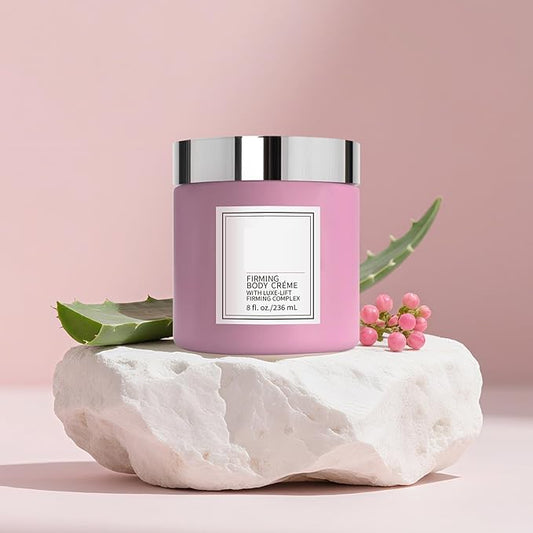 Champagne Lift Firming Body Creme,Anti-Aging Skin Tightening,Champagne Beaute Lift Firming Body Crème,Deep Hydration & Smoothing Skin On Arms & Legsbody cream (Pink, Rose)