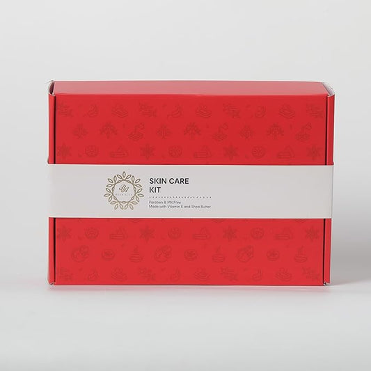 Red Rose 32 Pcs Facial Skin Care Set, Luxury Bath and Body Gifts for Women, Spa Set & Self-Care Gifts, Lip Gloss, Sheet Mask, Serum, Present, Birthday, Christmas, Valentines, Mother Day, Bridal Shower