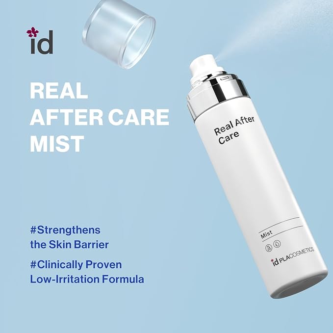Real After Care Mist 4.05 fl.oz (120 ml) — Milky Micro-Emulsion Korean Face Mist for Sensitive Skin with Niacinamide, Panthenol & Beta-Glucan, Ultra-Fine Spritz for Soothing Hydration