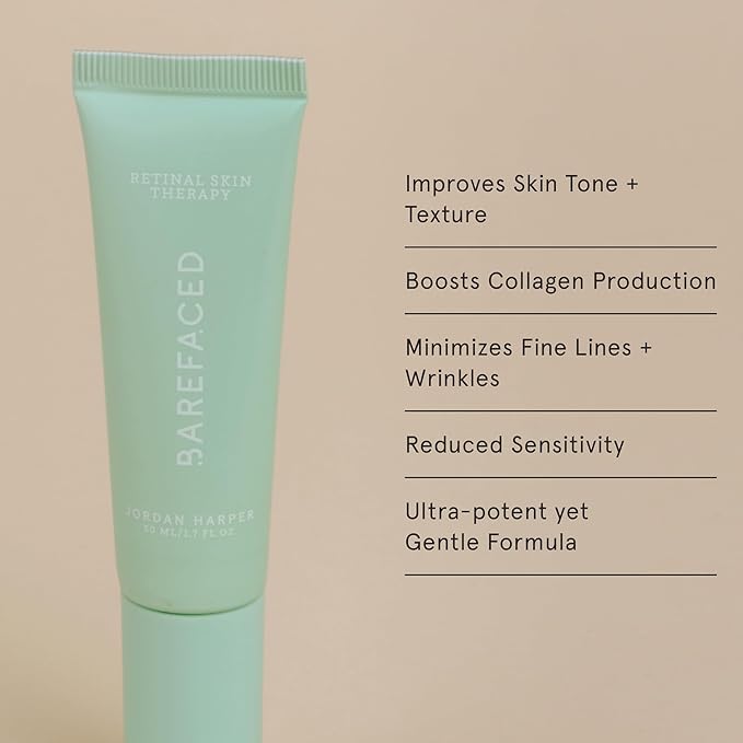 Barefaced Core Four - Toning Pads II, Liquid Gold, RetinAL, Tinted SPF