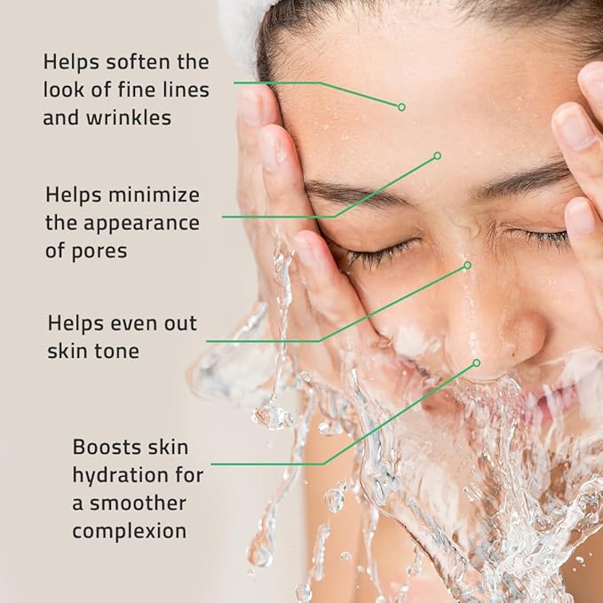 YEOUTH Glycolic Acid Toner for Face 8% with Witch Hazel, Hydrating Face Toner for Women and Men, Gentle AHA Exfoliant for Smoother-Looking Skin 6oz