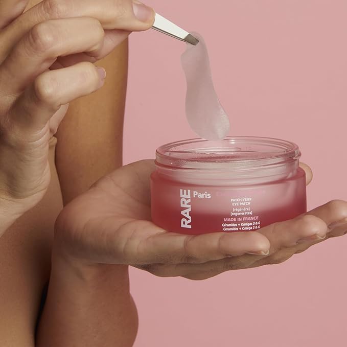 Exception Rosée - Regenerating Under Eye Patches - Hydrating & Brightening - With Ceramides & Omega-3 & 6 - Brightening, Firming & Revitalizing - Multi-Active Serum Formula - 30 Pairs