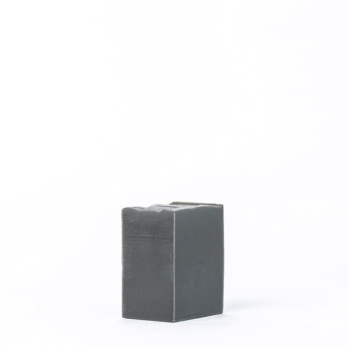 Osmia Skincare - Natural Black Clay Facial Soap Bar | Dead Sea Mud, Jojoba Oil, Mango Butter, Coconut Milk | Nourish, Soothe, Soften | Clean Beauty For Healthy Skin (2.25 oz | 64 g)