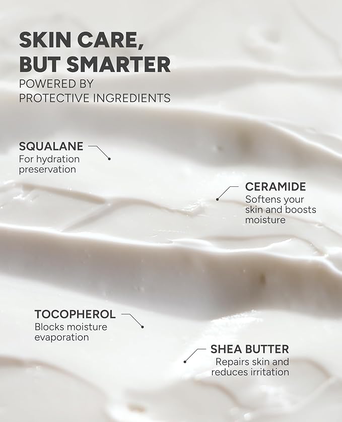 Ceramide Cream | Korean Skin Care Moisturizer for Face & Hand & Body | Ceramide Moisturizer for Skin Repair | Hydrating Cream for Deep Moisture & Body Care