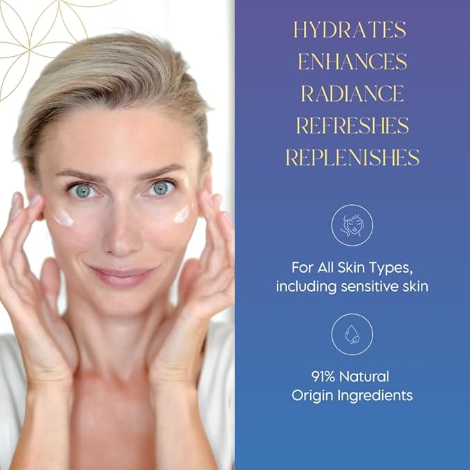 ieró Beauty Moonkissed Restorative Moisture Emulsion | Hydrating Anti-Aging Face Moisturizer | Helps Reduce Fine Lines and Wrinkles | Skincare for Day or Night | Paraben and Cruelty Free | 1.69oz