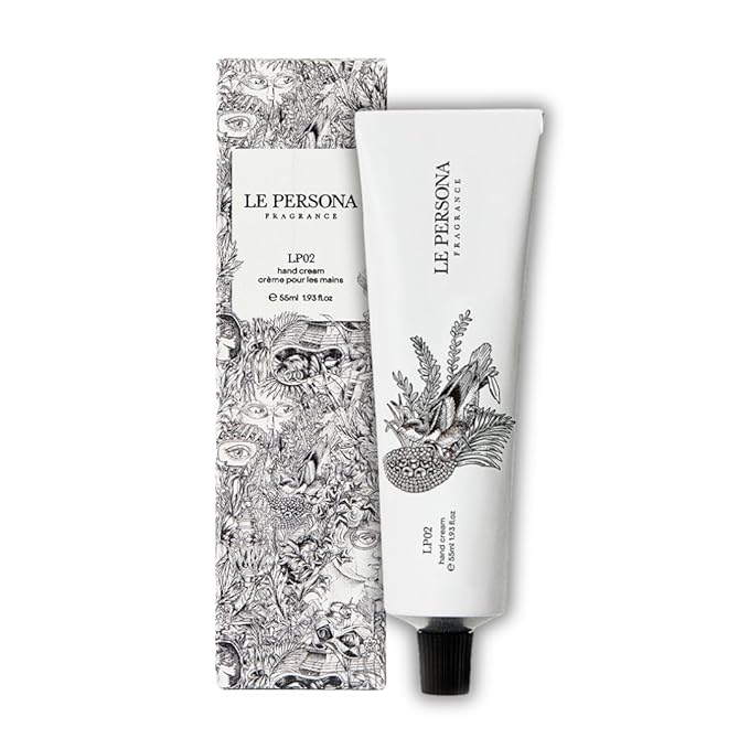 Scented Hand Cream For Women By Perfumers - Anti Wrinkle, Brightening, Non-Greasy Moisturizer - Luxury Korean Hand Cream For Gift 1.9oz/55ml (1.93 fl oz, LP02 Peacock Feather)