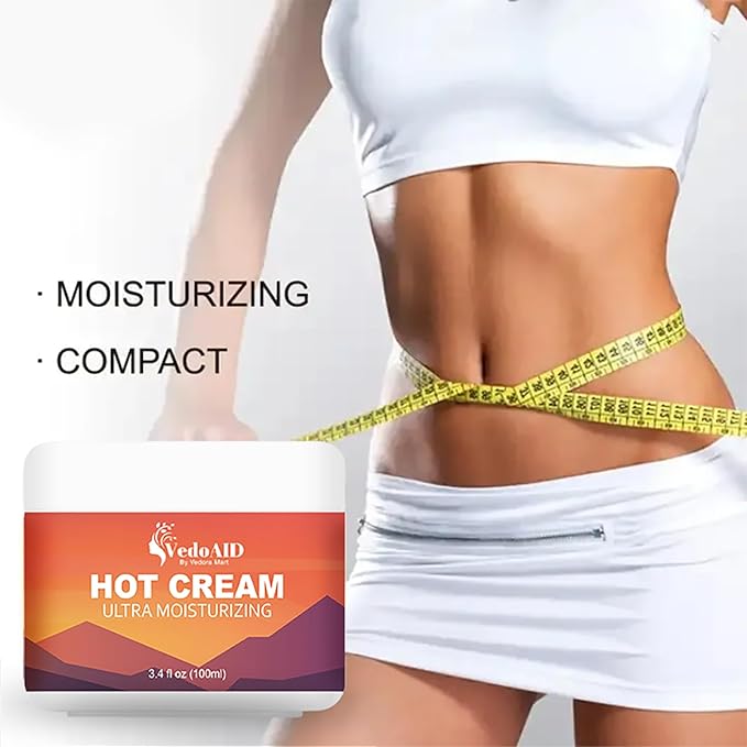 (2pc) Hot Firming Cream Sweat Enhancer, Skin Tightening and Cellulite Reduction Lotion for Stomach, Thighs and Butt, Ulta Moisturizing Pre and Post Workout Sweat Cream for Better Results (6.8 fl oz)