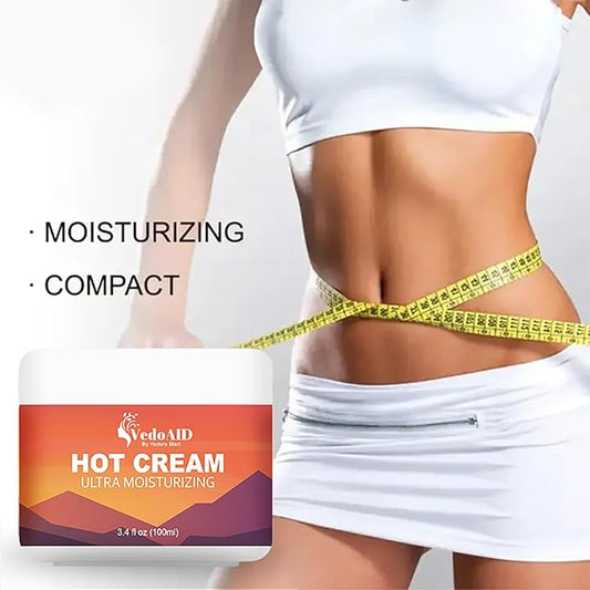 (3pc) Hot Firming Cream Sweat Enhancer, Skin Tightening and Cellulite Reduction Lotion for Stomach, Thighs and Butt, Ulta Moisturizing Pre and Post Workout Sweat Cream for Better Results (300ml)