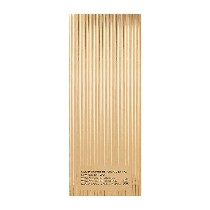 Nature Republic Ginseng Gold Silk Facial Ampoule, Hydrating moisturizer for face, Niacinamide & Silk Amino Acid, Royal Jelly Extract, Korean Skin Care for all skin types 100 ml / 3.38 Fl. oz.