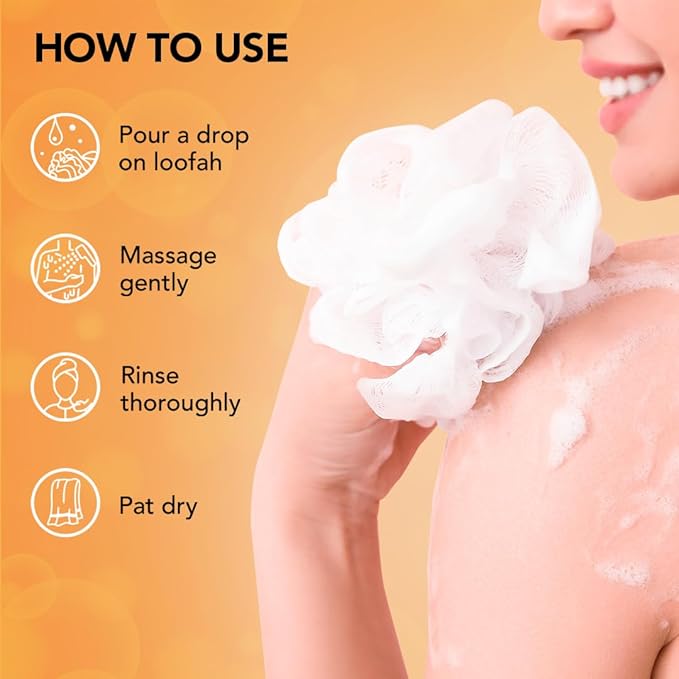 Botanic Hearth Mandarin Orange & Honey Body Wash | Shower Gel 16 Fl Oz With Lemon Peel Extract | Sulfate & Paraben | Free, Gentle Cleansing & Radiant Glow