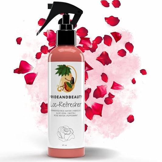 No More Itch Spray, Rose Water For Locs, Dreadlocks Daily Moisturizing Refreshing Spray, Rose Water For Hair, Rosewater and Peppermint Hair Scalp Moisturizer. (12 OUNCES)