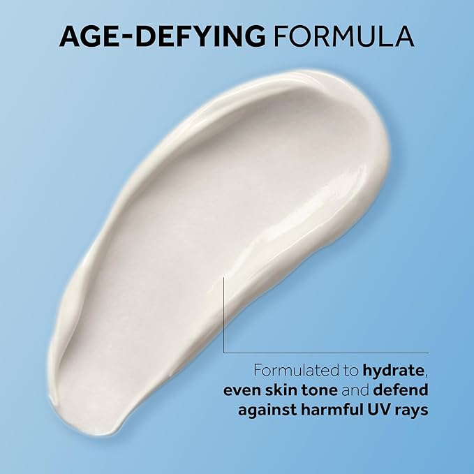 No7 Lift & Luminate Triple Action Day Cream - Anti-Aging Face Cream SPF 30, Hyaluronic Acid & Vitamin C - Visibly Firms Skin for Healthy Looking Radiance - Suitable for Sensitive Skin (1.69 Fl Oz)