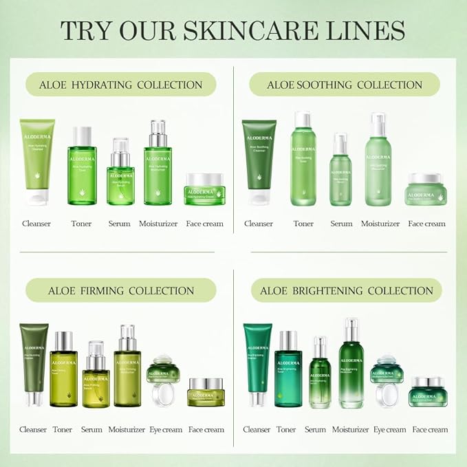 Aloderma Aloe Botanical Hydrating Mist Made with 82% Organic Aloe Vera - Soothing, Moisturizing Facial Spray with Panthenol - Refreshes, Invigorates Skin Throughout the Day, 120ml/4.23Oz (6)