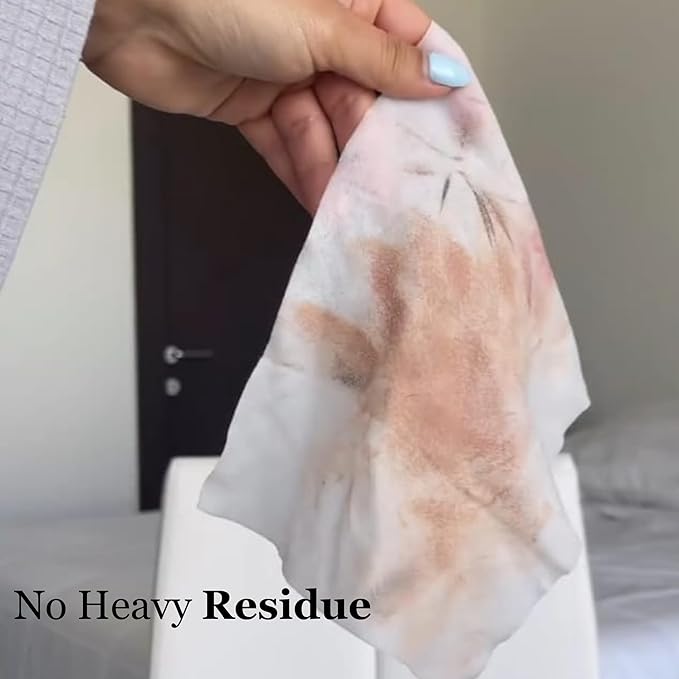 mivida Hypoallergenic Makeup Remover Wipes 2 Pack of 25 Count | Biodegradable Facial Cleansing Make up Remover Face Wipes with Vitamin E | Fragrance Free, Alcohol Free, Plant Based 50 Count wipes