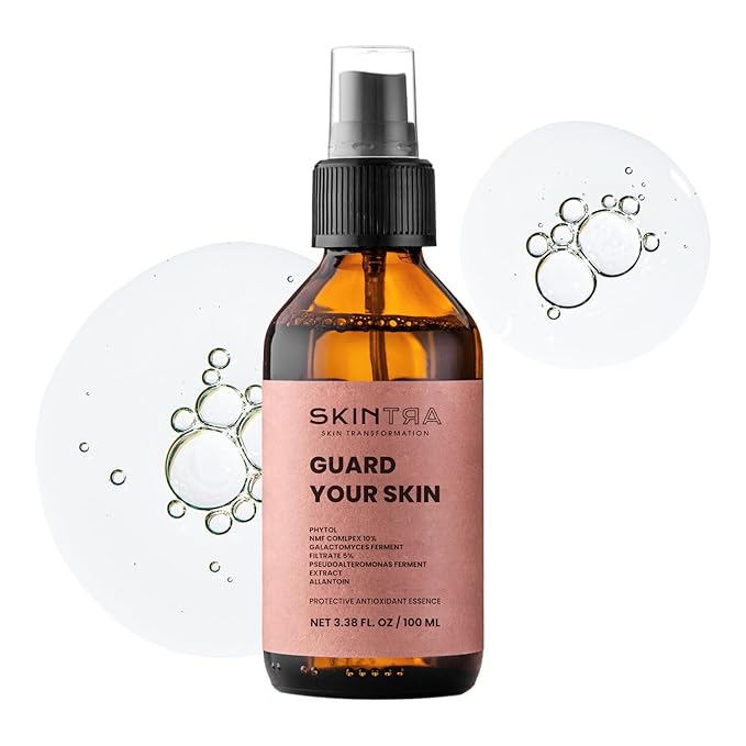 Guard Your Skin - Antioxidant Essence Mist - Long-Lasting Hydration & Defense against External Factors - Lightweight, Cooling, Vegan Formula – 100 ml/Net 3.38 Fl. Oz
