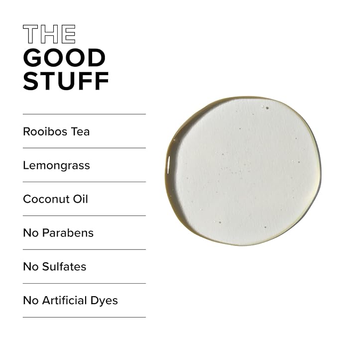 Blind Barber Lemongrass Tea Shower Gel for Men - A Daily Sulfate Free Body Wash for Clean, Hydrated Skin - Refreshing Formula Designed to Remove Build-Up + Debris -32 oz