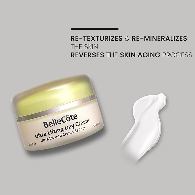 Caviar Ultra Lifting Day Cream - Anti Aging with Hyaluronic Acid, Peptides & Avocado Oil | Boosts Collagen Synthesis & Reduces Lines and Wrinkles | For Dehydrated Face Skin 1.6 fl oz